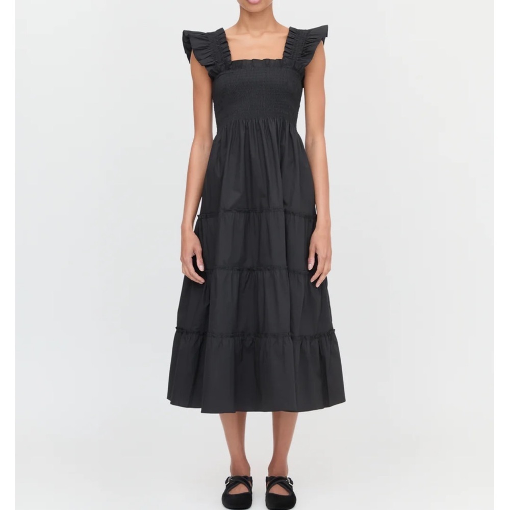 Hill House The Ellie Nap Dress in Black